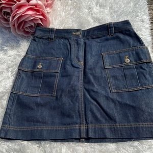 Brooks Brothers new jeans skirt size 6.